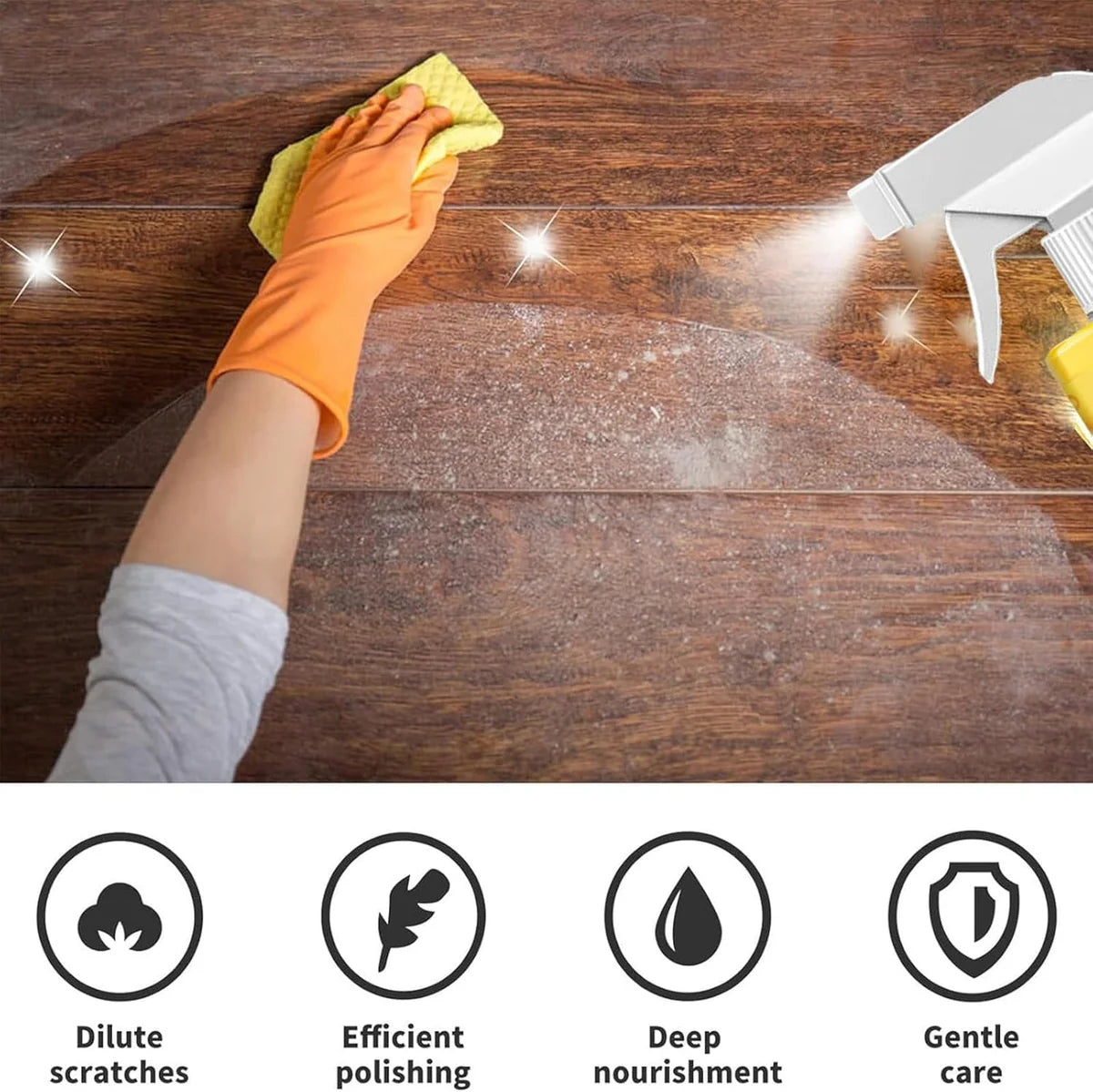 🔥 BUY 1 GET 1 FREE 💥Crystal Shine Furniture Polish Spray