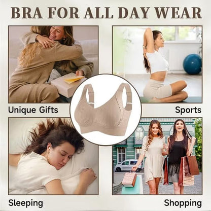【⏰BUY 1 GET 2 FREE🔥】Versatile Comfy Lift & Flex Wireless Bra