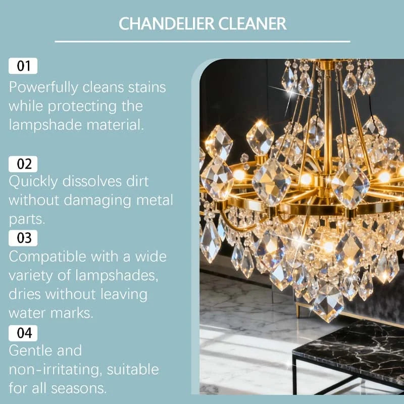 💡49% OFF🧼 Light Fixture Cleaning Spray . Powerful stain removal · Safe for all materials with no residue