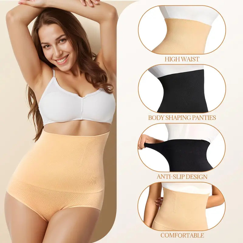 【⏰Last Day⏰Buy 1 get 1 free】High Waist Tummy Control Shapewear Panties