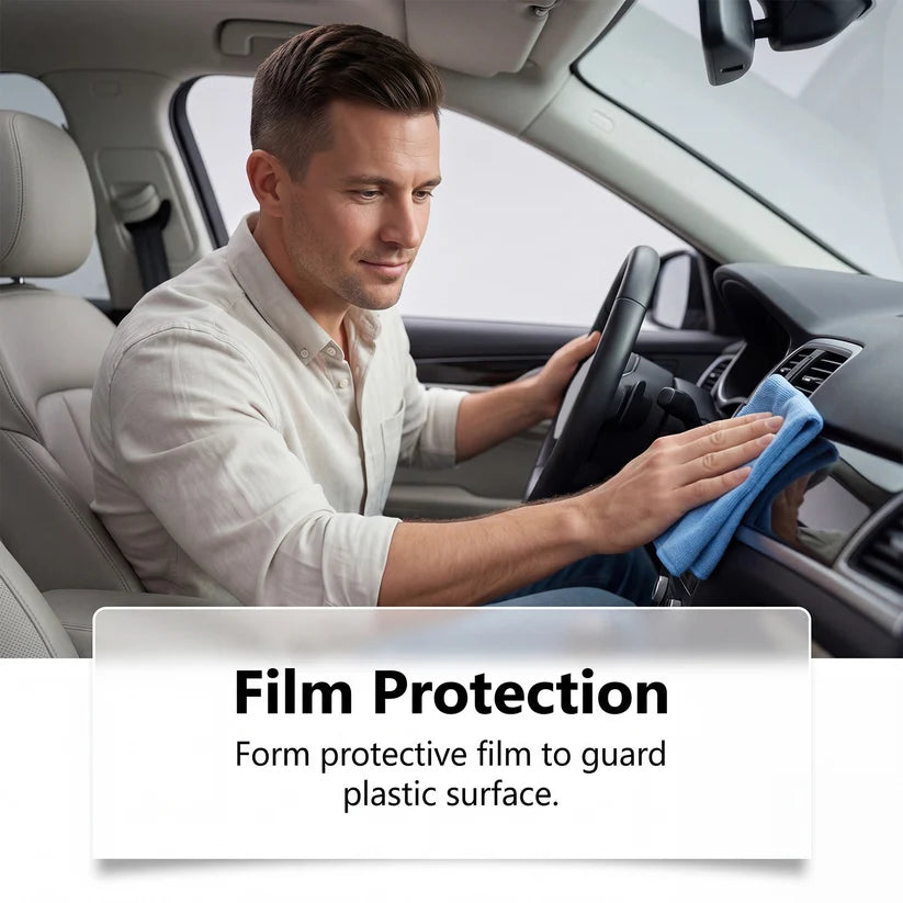 🏆Last Day💐Buy 3 Get 2 Free🎁Car Plastic Renovation Cleaning Restorer Kit🚗