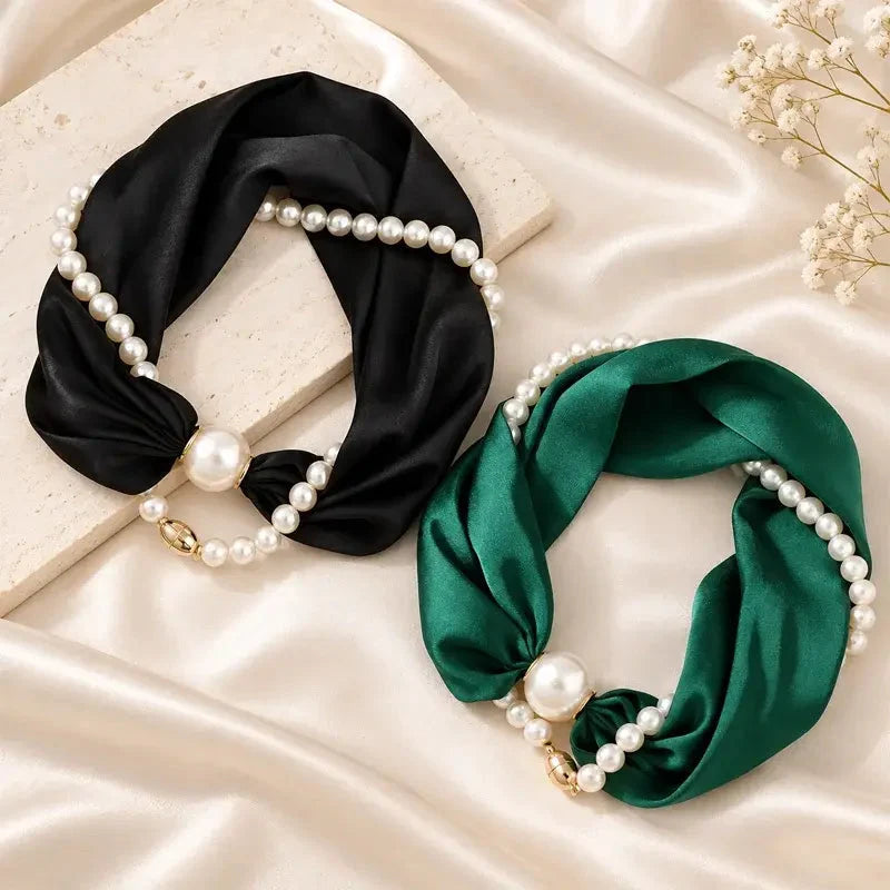 🏆Pamper Yourself🎁Pearl Scarf Necklace