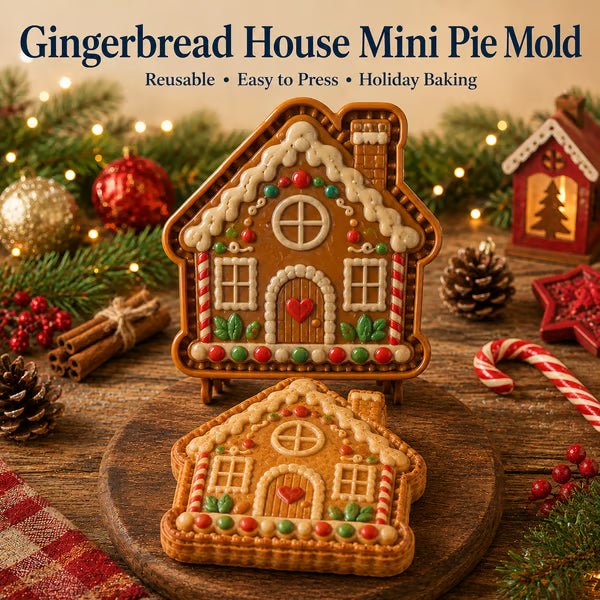⏰Only $9.99 Last Day Promotion!✨ 🎄16-Design Christmas Mini Pie MoldCollection🥧
