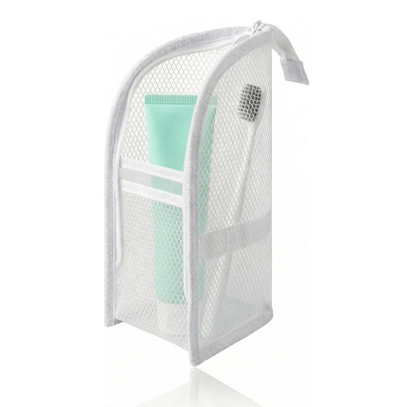 ✨Freestanding Waterproof Mesh Travel🧳 Toiletry Bag
