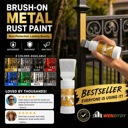 ✨New Arrival✨Water-Based Metallic Silver Paint with Built-in Brush（50% OFF）