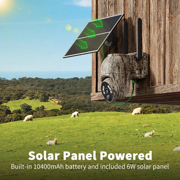 SecureView™ 4G Solar Security Camera