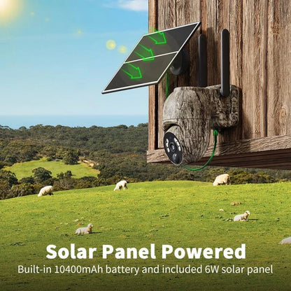 SecureView™ 4G Solar Security Camera