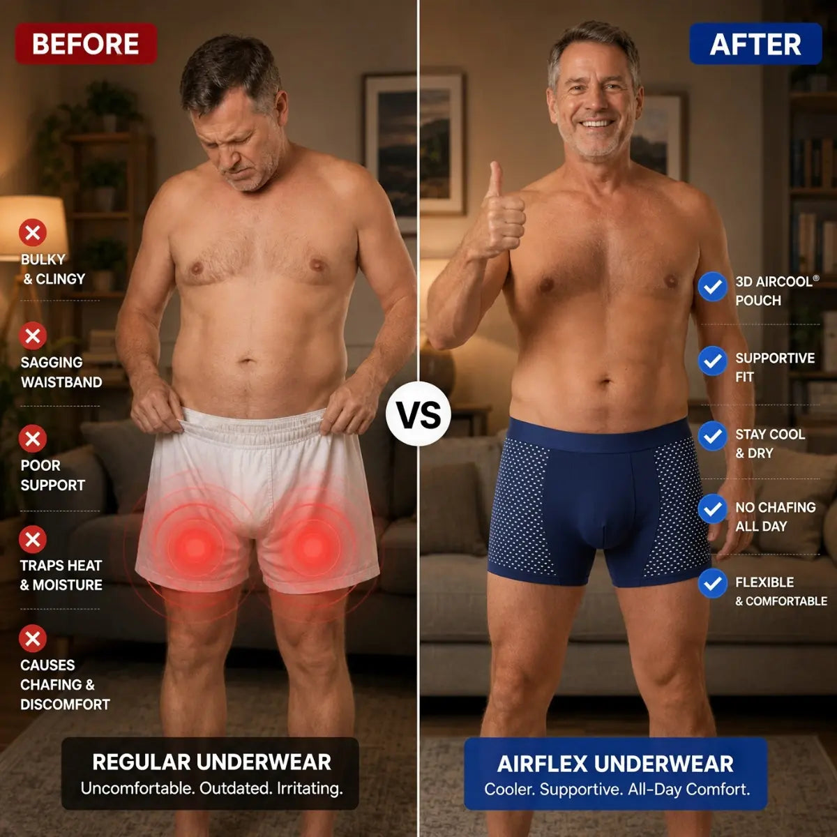 ManBoxer - Bamboo Ultimate Comfort Leakproof and Shaping Briefs
