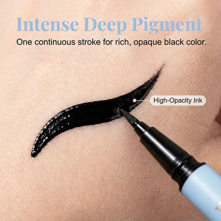 👁️Waterproof Fine Eyeliner Pen👁️ – 0.01mm Tip with Smudge-Proof Formula – Ideal for Precise, Long-Lasting Eye Makeup ⚡