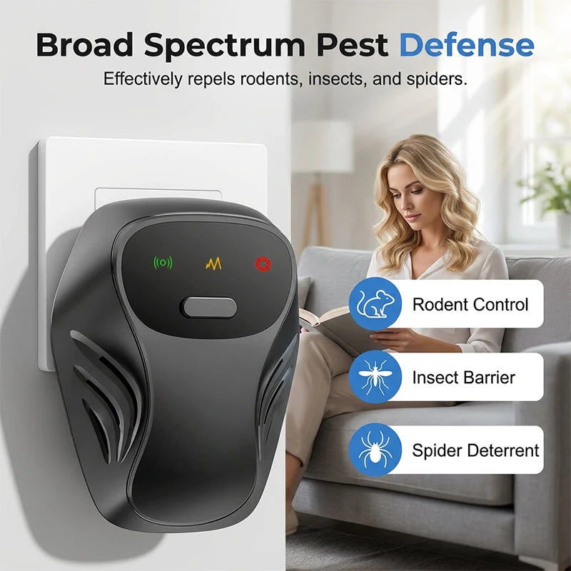 ⚡2026Hot Sales 50% OFF🔥Ultrasonic Pest Repeller with 4 Modes