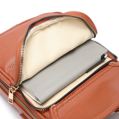 🔥 49% OFF- Crossbody Leather RFID Bag