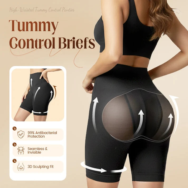 🔥Last Day Buy 1 get 1 free 🔥 High-Waisted Butt-Lifting Shaping Shorts ✨Instant curves, lasting confidence! 🍑