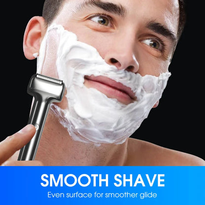 Men's Rechargeable Foil Electric Shaver – Efficient Close Shaving, Cordless Portable Wet & Dry Beard Razor for Daily Grooming