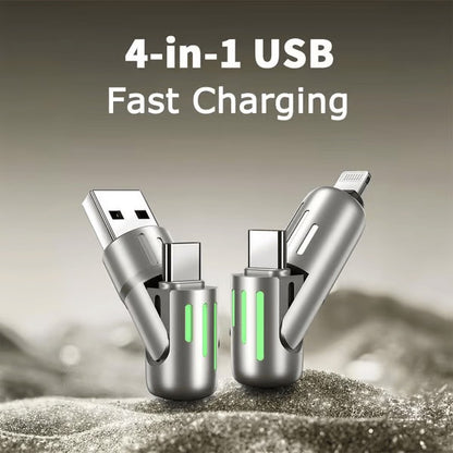 🔥Last Day 49% OFF🔥 -📲4-in-1 USB Charging Cable mFish fast charging MAX 240W⚡