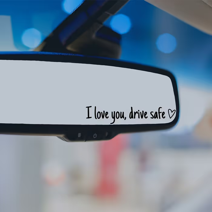 A Simple, Meaningful, Everyday Reminder — Meet Your Drive Safe Sticker💚