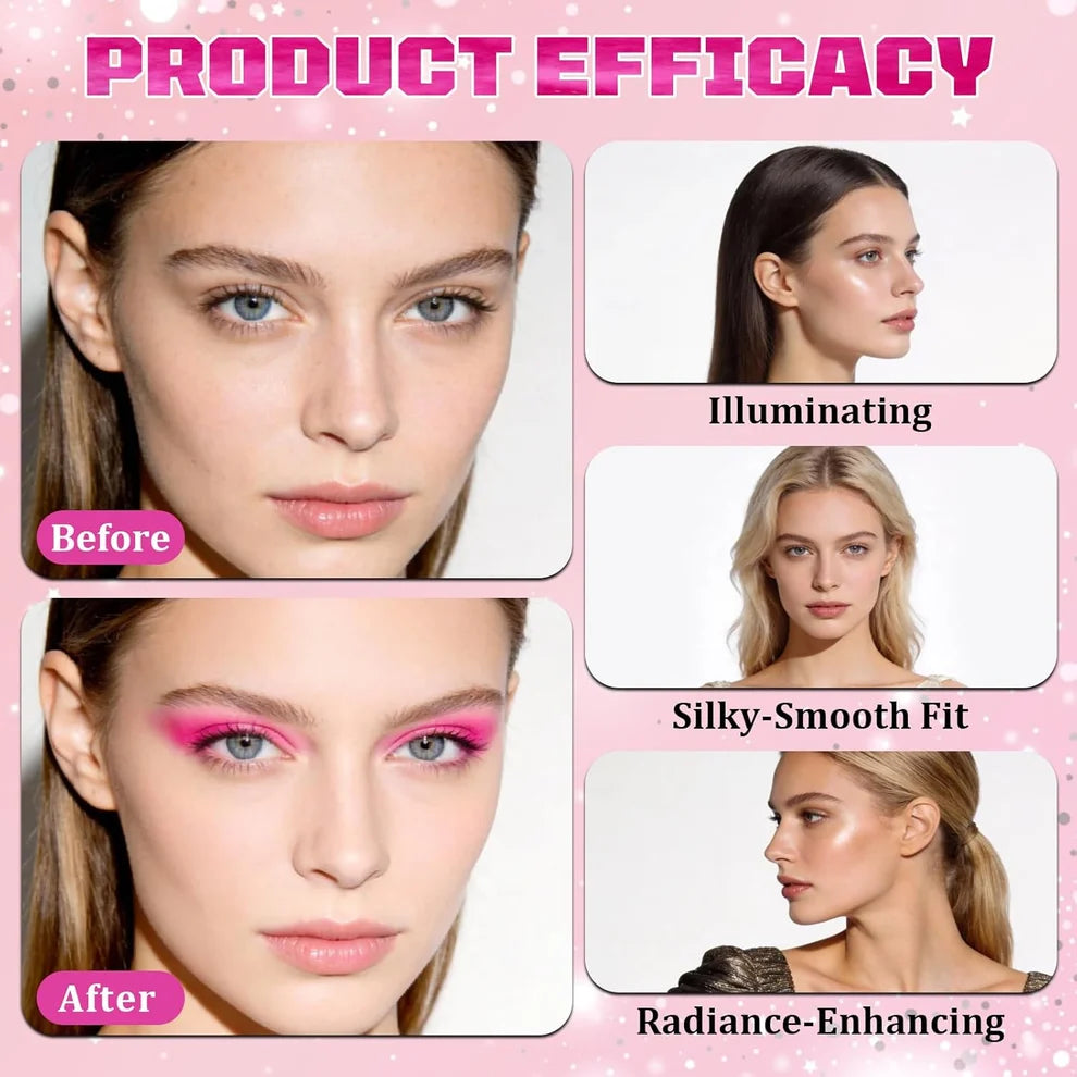 ✨ INSTANT GLOW GODDESS Eye & Cheek Palette 4-IN-1 Glow System