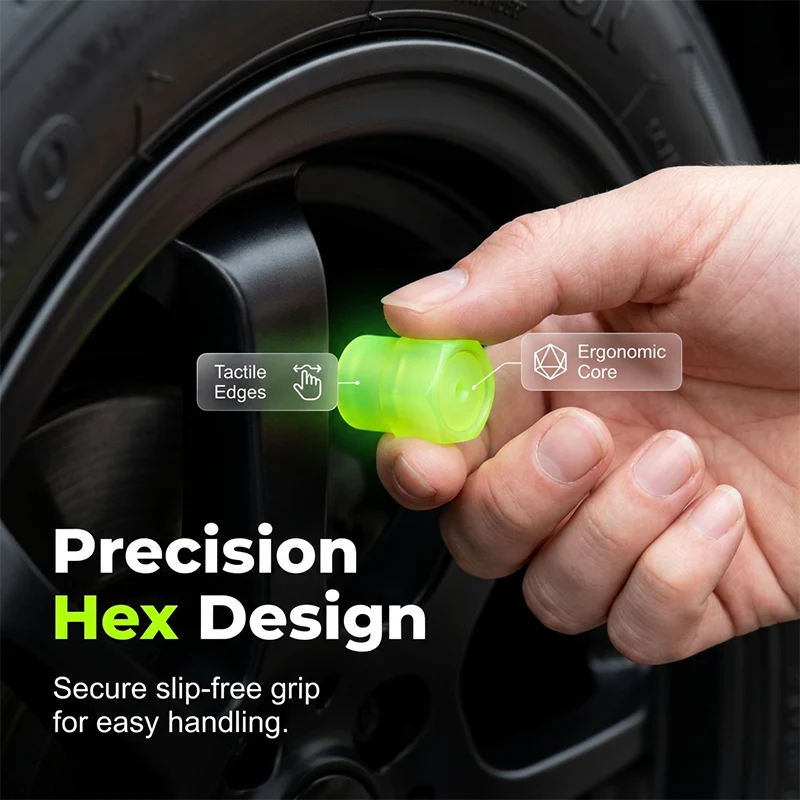 📢📢50% OFF!! ⏰Safe, cool, universal, and stylish—universal glowing tire valve caps.