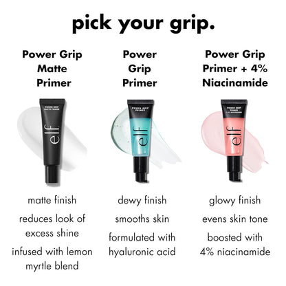 e.l.f. Gel-Based & Hydrating Face Primer for Smoothing Skin & Gripping Makeup, Moisturizing & Priming, Vegan & Cruelty-Free.