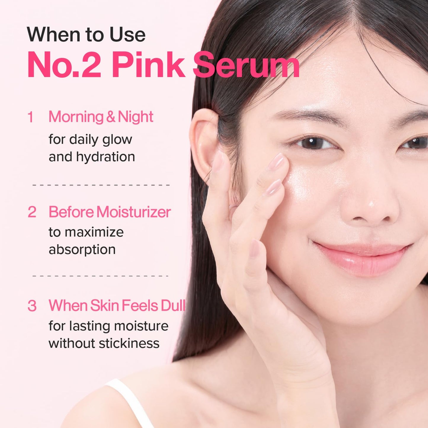 numbuzin No.2 Rose PDRN Collagen Plumping Serum, Hydrating & Firming Serum with Peptides, Plump, Glowing Skin,