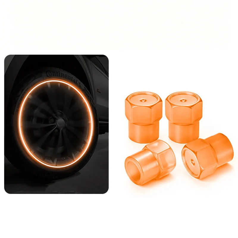 📢📢50% OFF!! ⏰Safe, cool, universal, and stylish—universal glowing tire valve caps.