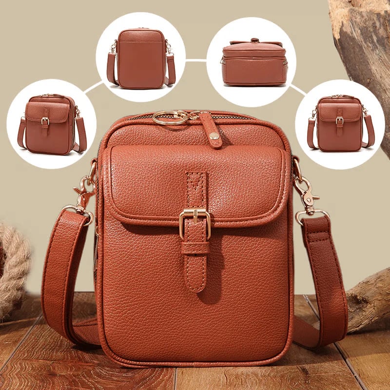 🔥 49% OFF- Crossbody Leather RFID Bag