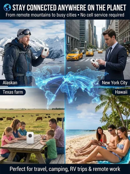 📶 [Global Coverage] Boundless Portable Wi-Fi
