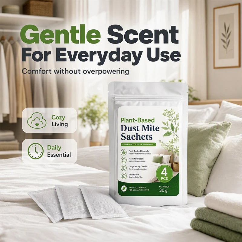 ⏳Limited-time 50% off⏰Plant-Based Mite Repellent Pouches