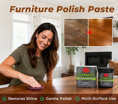 Furniture Polishing Paste—Instant Results