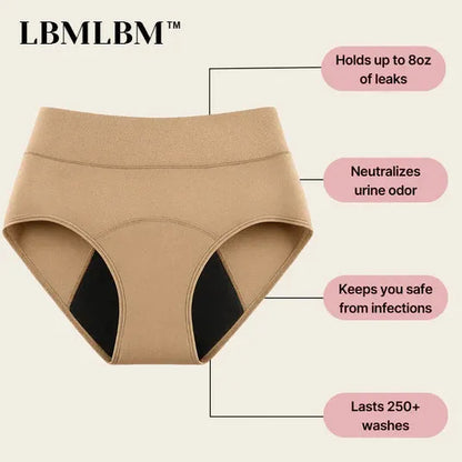 💖Buy 1 Get 3 Free 2026 HOT SALE🔥 LBMLBM™ 100% Leak-Proof Underwear 4-pack