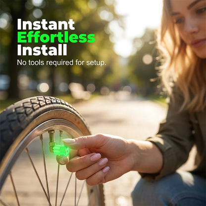 📢📢50% OFF!! ⏰Safe, cool, universal, and stylish—universal glowing tire valve caps.