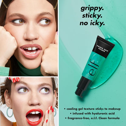 e.l.f. Gel-Based & Hydrating Face Primer for Smoothing Skin & Gripping Makeup, Moisturizing & Priming, Vegan & Cruelty-Free.