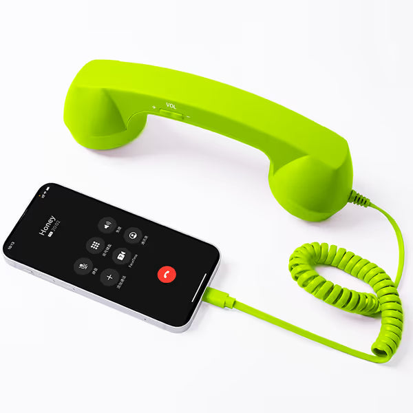 📞Retro Wired Telephone Handset for Smartphones
