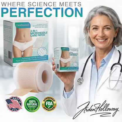 CareBreeze® 3-in-1 Scar Removal Microneedle Care Patch