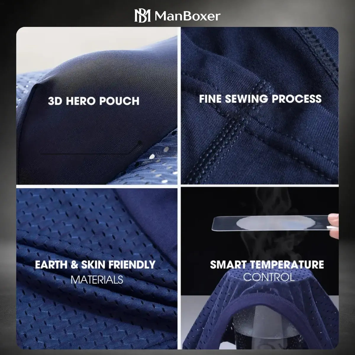 ManBoxer - Bamboo Ultimate Comfort Leakproof and Shaping Briefs