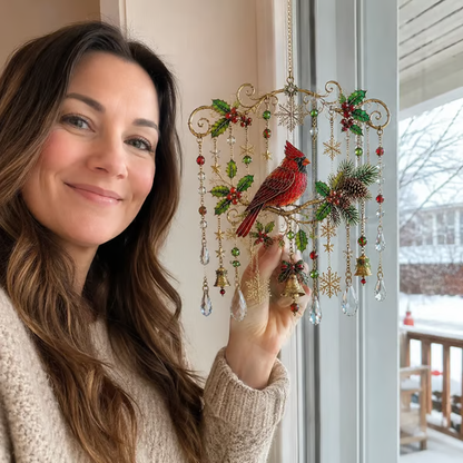 49% OFF – 🎄Handmade Christmas Stained Drops & Ready-to-Hang Holiday Decor ✨