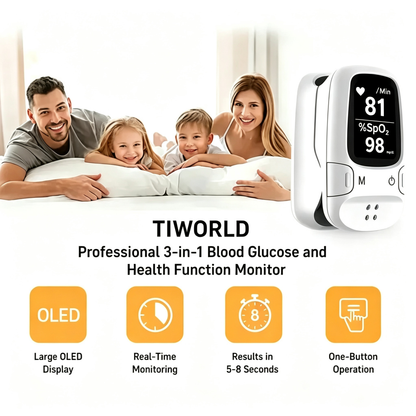 🔥Latest Technology 👨‍🔬 Non-Invasive Daily Health Tracker | ❤️ Multi-Function Health Monitoring Device