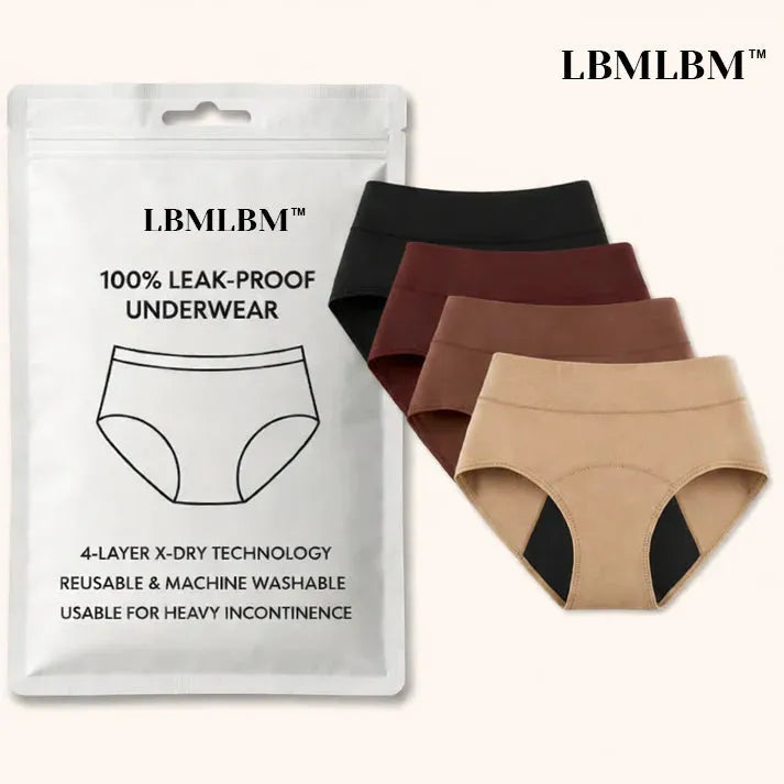 💖Buy 1 Get 3 Free 2026 HOT SALE🔥 LBMLBM™ 100% Leak-Proof Underwear 4-pack