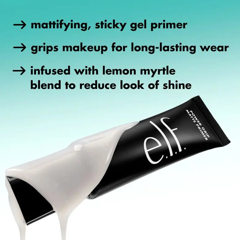 e.l.f. Gel-Based & Hydrating Face Primer for Smoothing Skin & Gripping Makeup, Moisturizing & Priming, Vegan & Cruelty-Free.