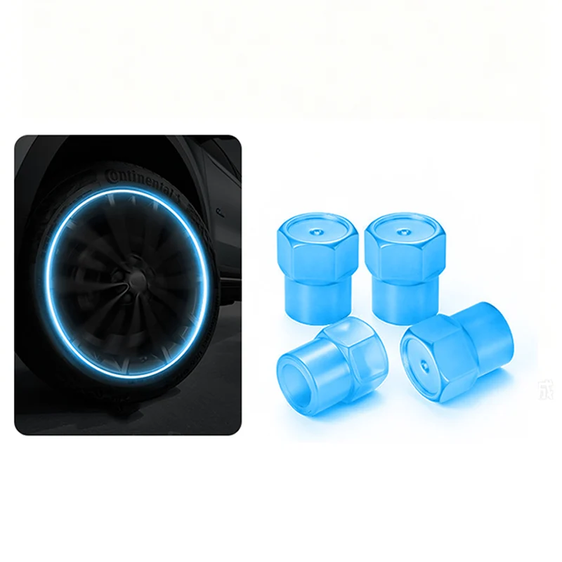 📢📢50% OFF!! ⏰Safe, cool, universal, and stylish—universal glowing tire valve caps.