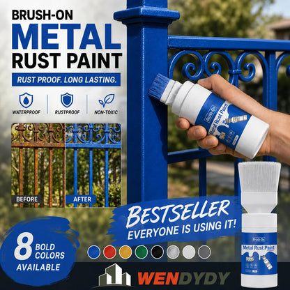 ✨New Arrival✨Water-Based Metallic Silver Paint with Built-in Brush（50% OFF）