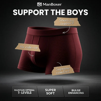 ManBoxer - Bamboo Ultimate Comfort Leakproof and Shaping Briefs