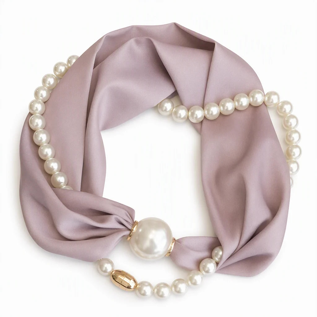 🏆Pamper Yourself🎁Pearl Scarf Necklace