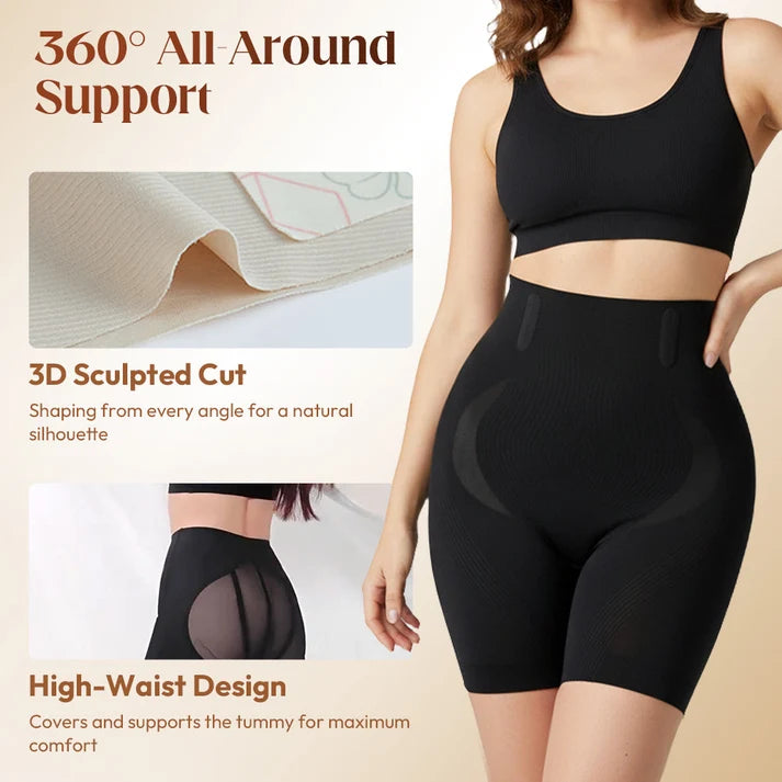 🔥Last Day Buy 1 get 1 free 🔥 High-Waisted Butt-Lifting Shaping Shorts ✨Instant curves, lasting confidence! 🍑