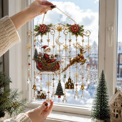 49% OFF – 🎄Handmade Christmas Stained Drops & Ready-to-Hang Holiday Decor ✨