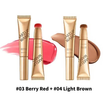 LAST DAY BUY 1 GET 1 FREE Blush Wand & Contour Wand Duo