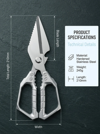 ⏳Limited-time 50% off⏰Multifunctional Heavy-Duty Kitchen Shears✂️🦴