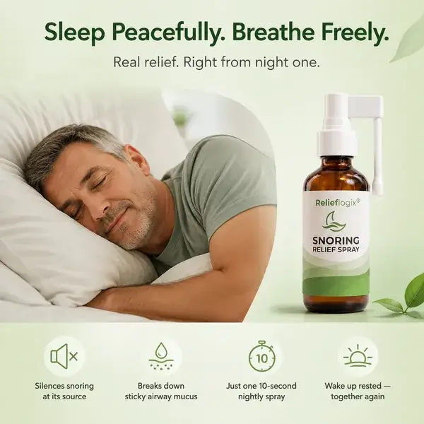 Get a good night's sleep 💤US #1 NATURAL SNORING RELIEF SPRAY