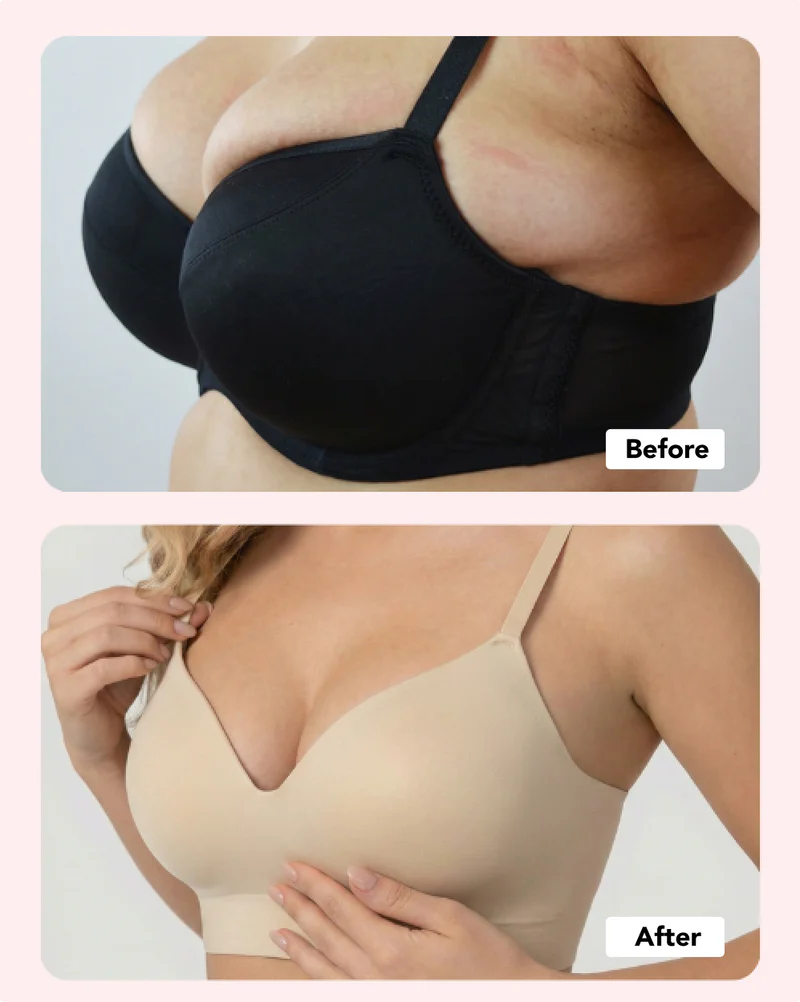Supportive Comfort Wireless Shaping Bra