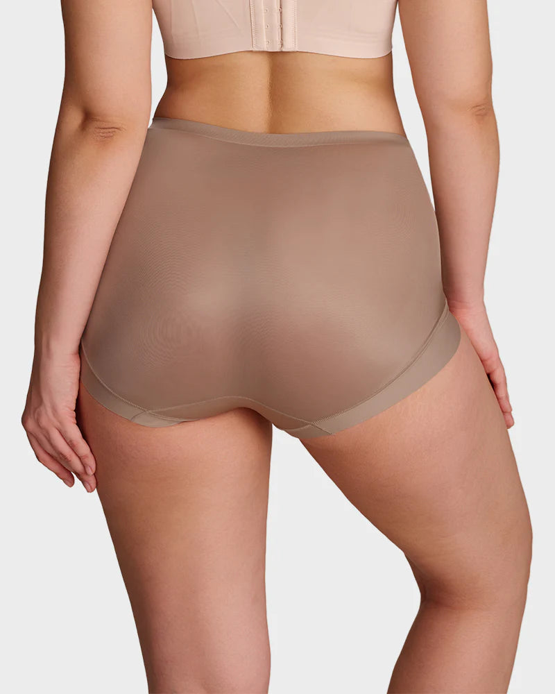 High-Waist Cross Compression Shaping Panties （6 Pack）