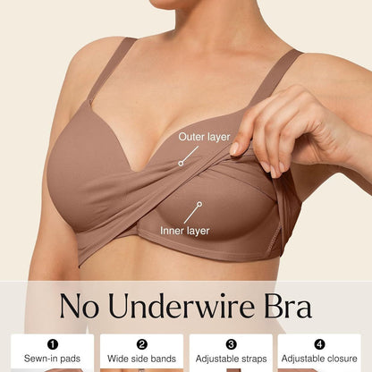 Supportive Comfort Wireless Shaping Bra